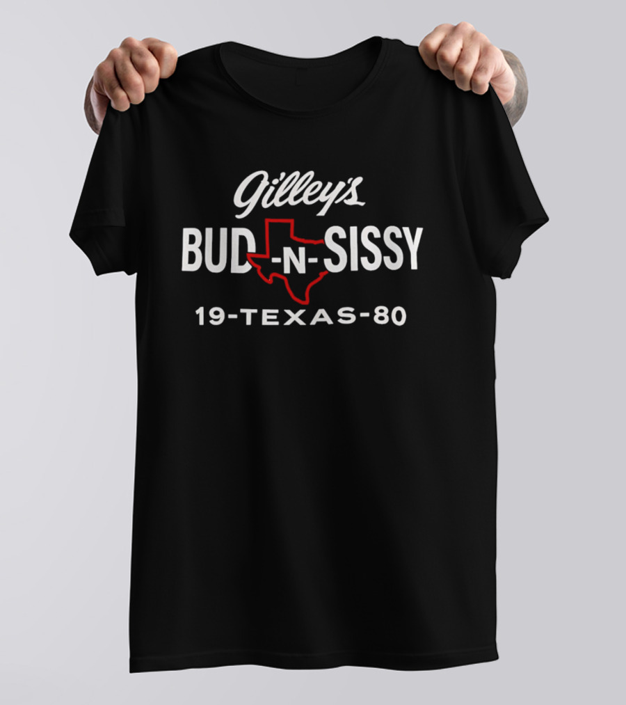 Gilley's Bud N Sissy Texas 1980 T-Shirt