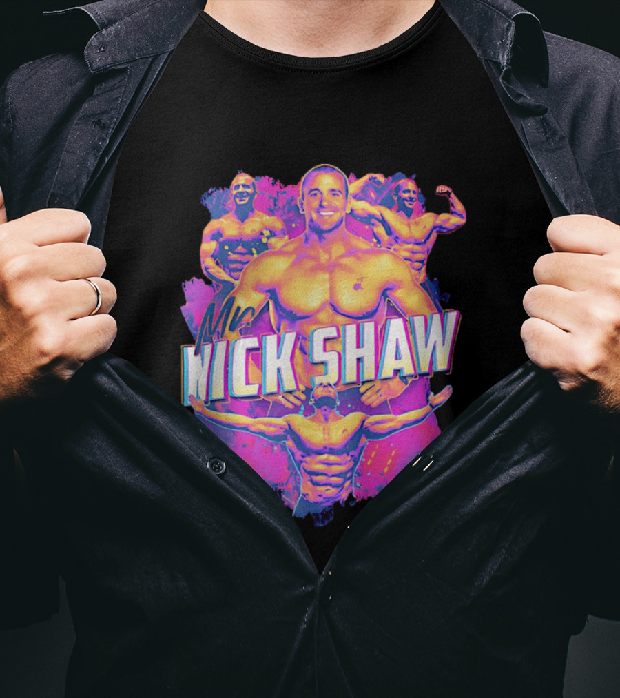 Mr Nick Shaw Bodybuilding Motivation Fitness Enthusiast Hype T-Shirt