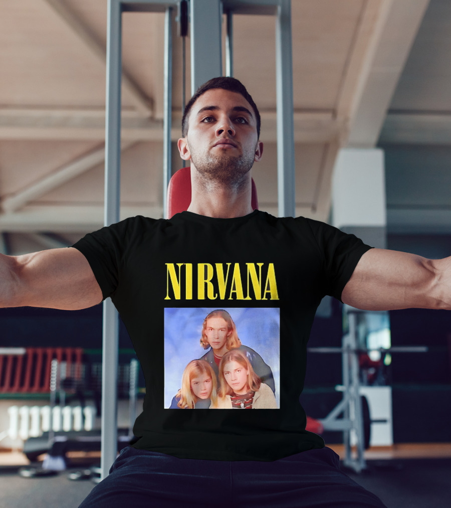 Nirvana Hanson Trio Blue Cloud Bootleg T-Shirt