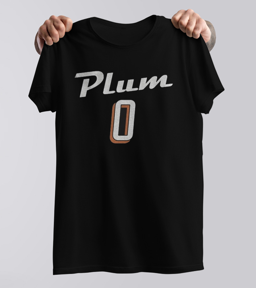Plum 0 Phoenix Kelsey Basketball Fan Gear T-Shirt