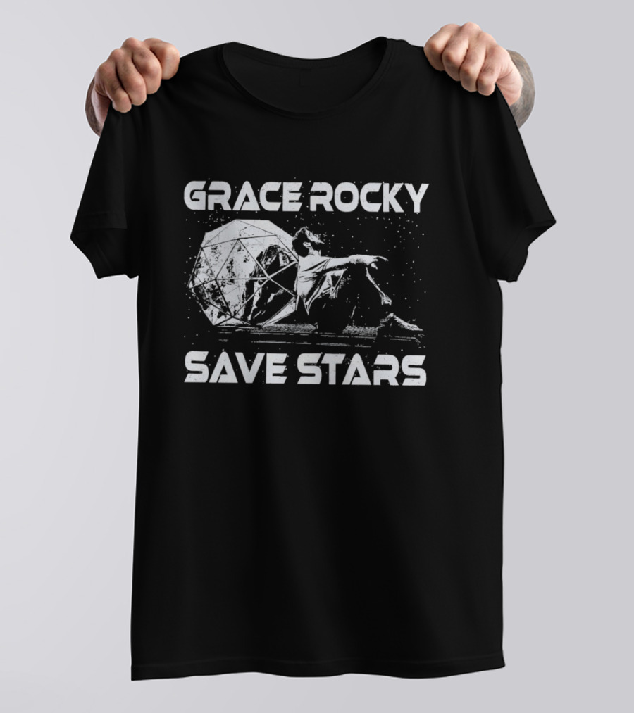 Grace Rocky Project Hail Mary Save Stars T-Shirt
