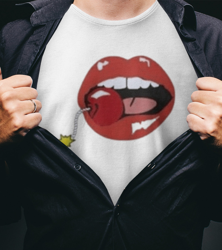 Argylle Aidan Wilde Cherry Lips Bomb T-Shirt