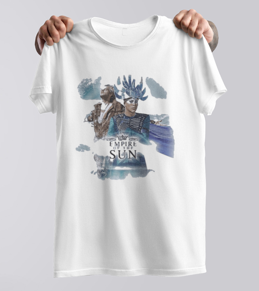 Empire Of The Sun White Ice On The Dune Duo Visual T-Shirt