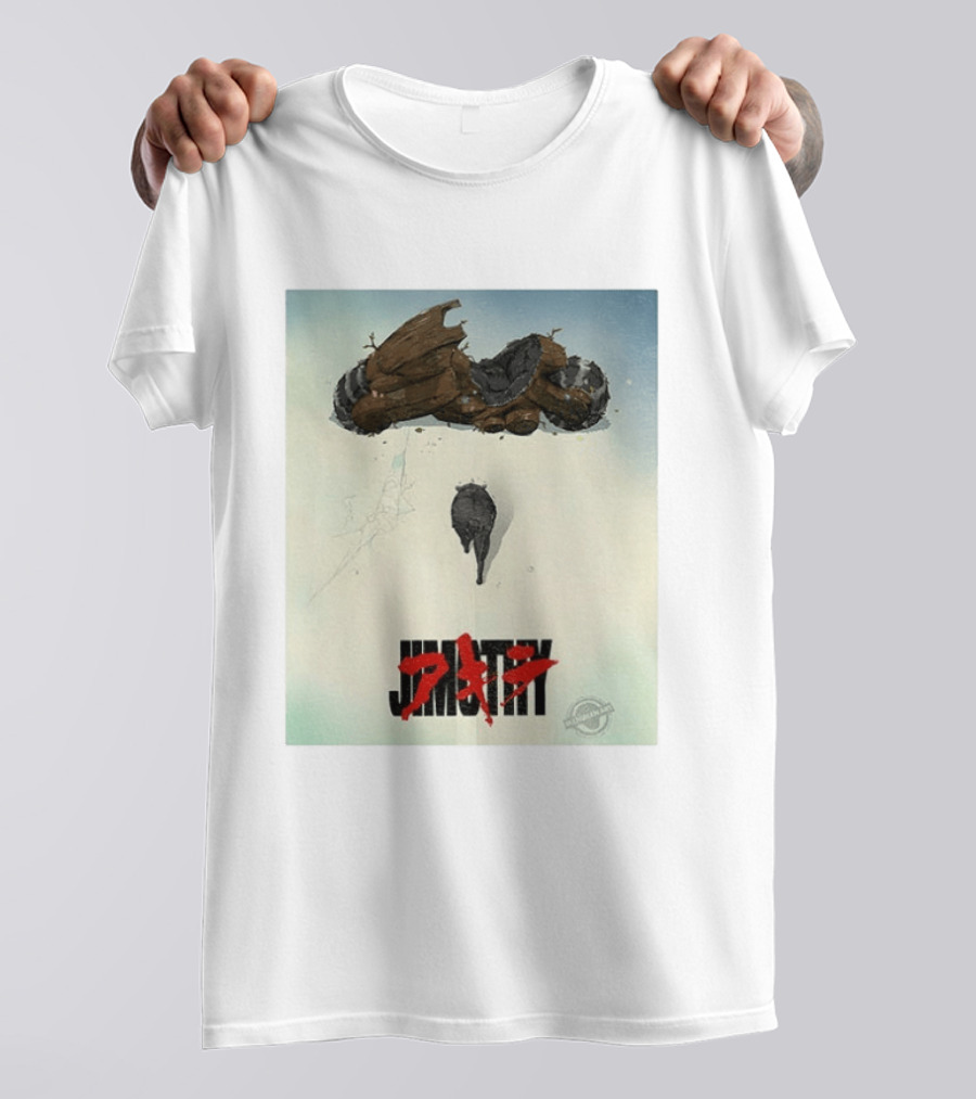 Jimothy Akira Kaneda Bike Homage Neo Tokyo Anime T-Shirt