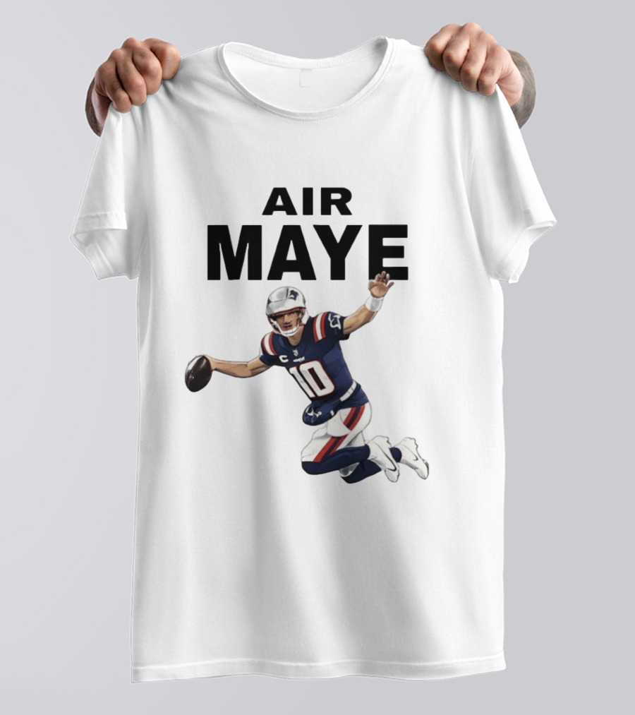 New England Football Air Maye Quarterback Number 10 T-Shirt