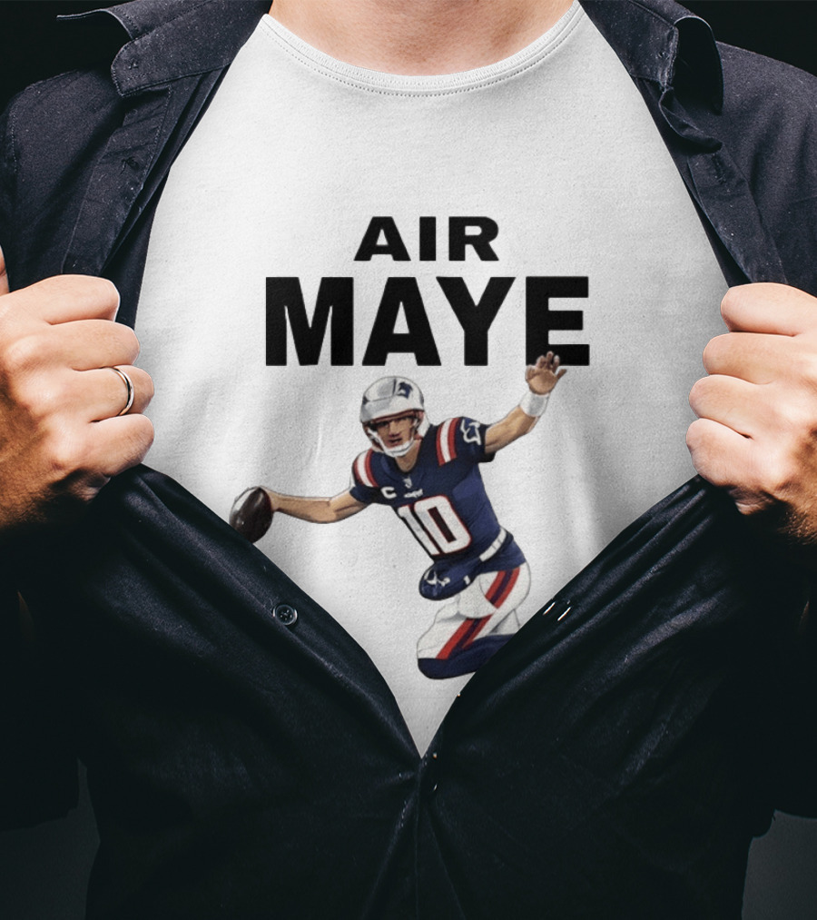 New England Football Air Maye Quarterback Number 10 T-Shirt