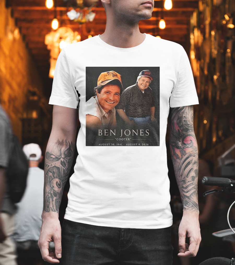 Ben Jones Cooter Memorial August 30 1941 August 9 2026 T-Shirt