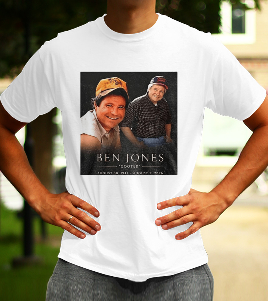 Ben Jones Cooter Memorial August 30 1941 August 9 2026 T-Shirt
