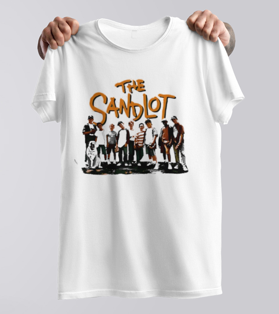The Sandlot Cast Benny Smalls Hercules Movie Characters T-Shirt