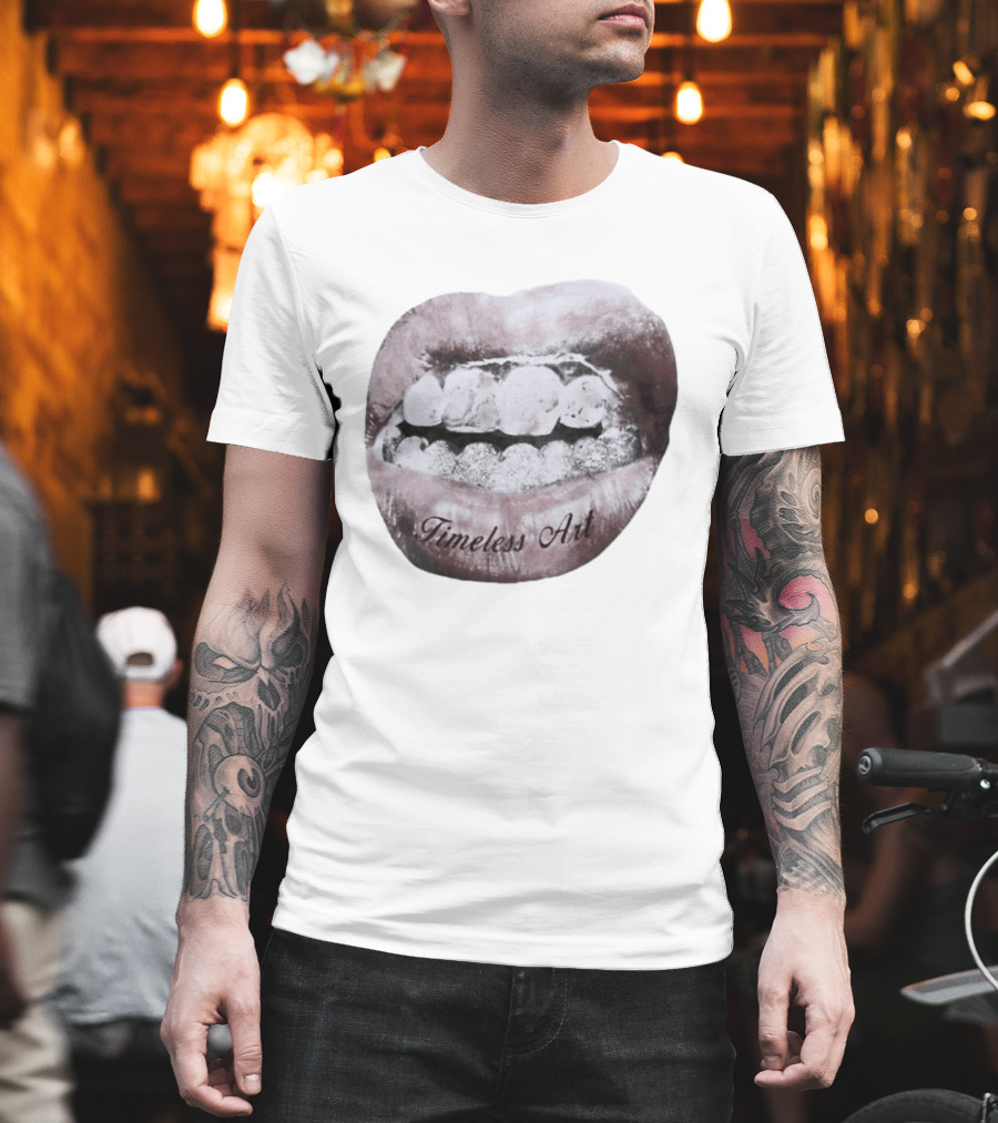 Timeless Art Grillz Lips Renaissance T-Shirt