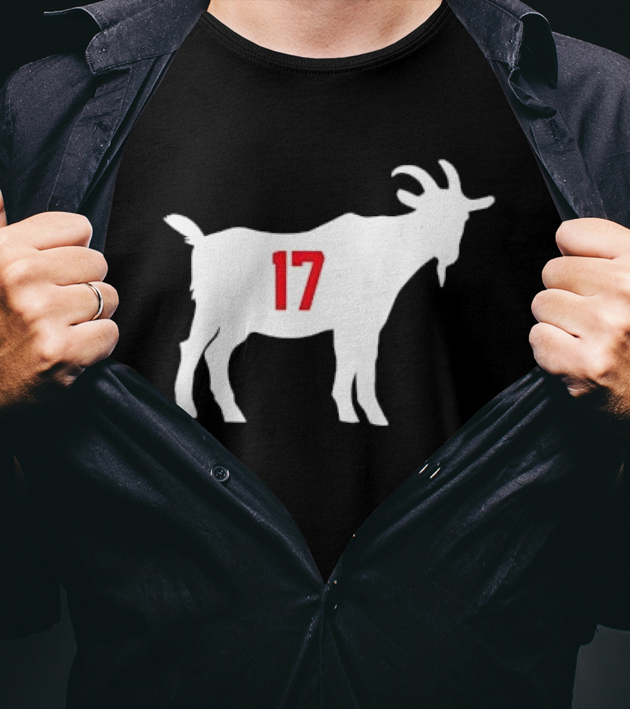 17 White Billy Goat T-Shirt