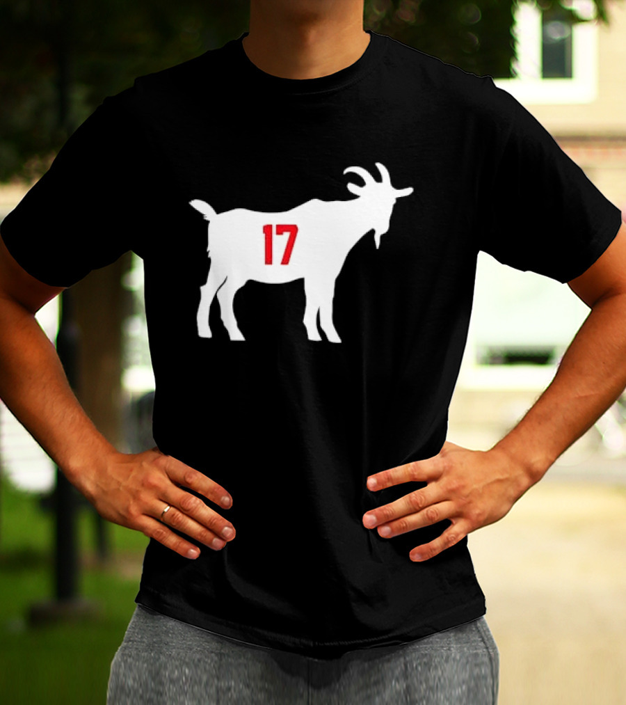 17 White Billy Goat T-Shirt