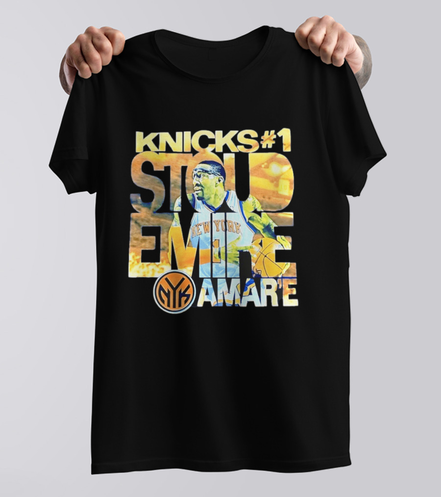 Knicks #1 Stoudemire Amare New York NYK T-Shirt