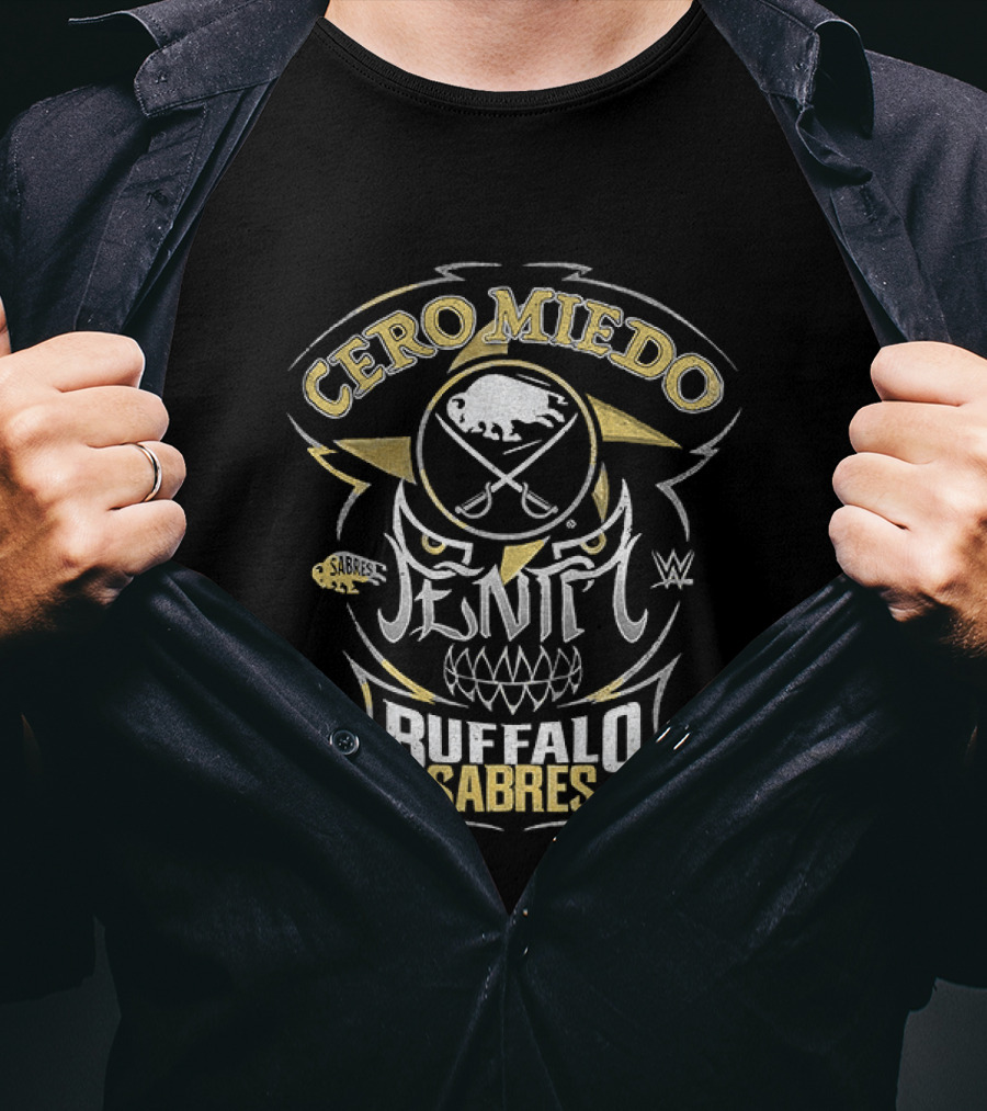 Cero Miedo Penta WWE Buffalo Sabres T-Shirt