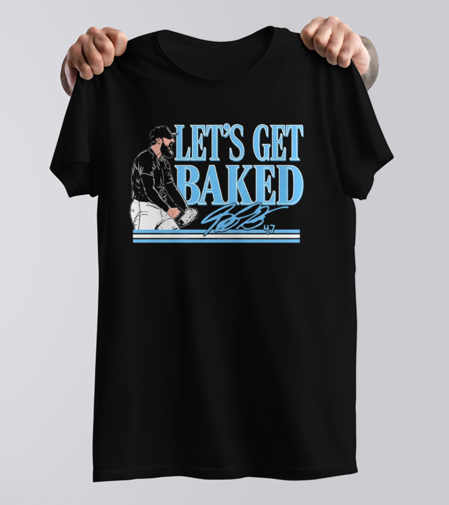 Corbin Burnes Let's Get Baked MLB Baseball Player T-Shirt