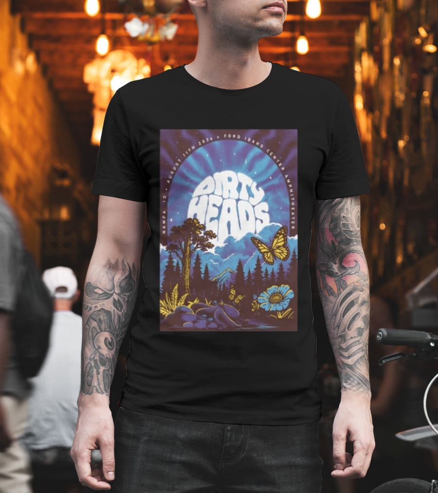 Dirty Heads August 11 2026 Nampa ID Ford Idaho Center Amphitheater Tour T-Shirt