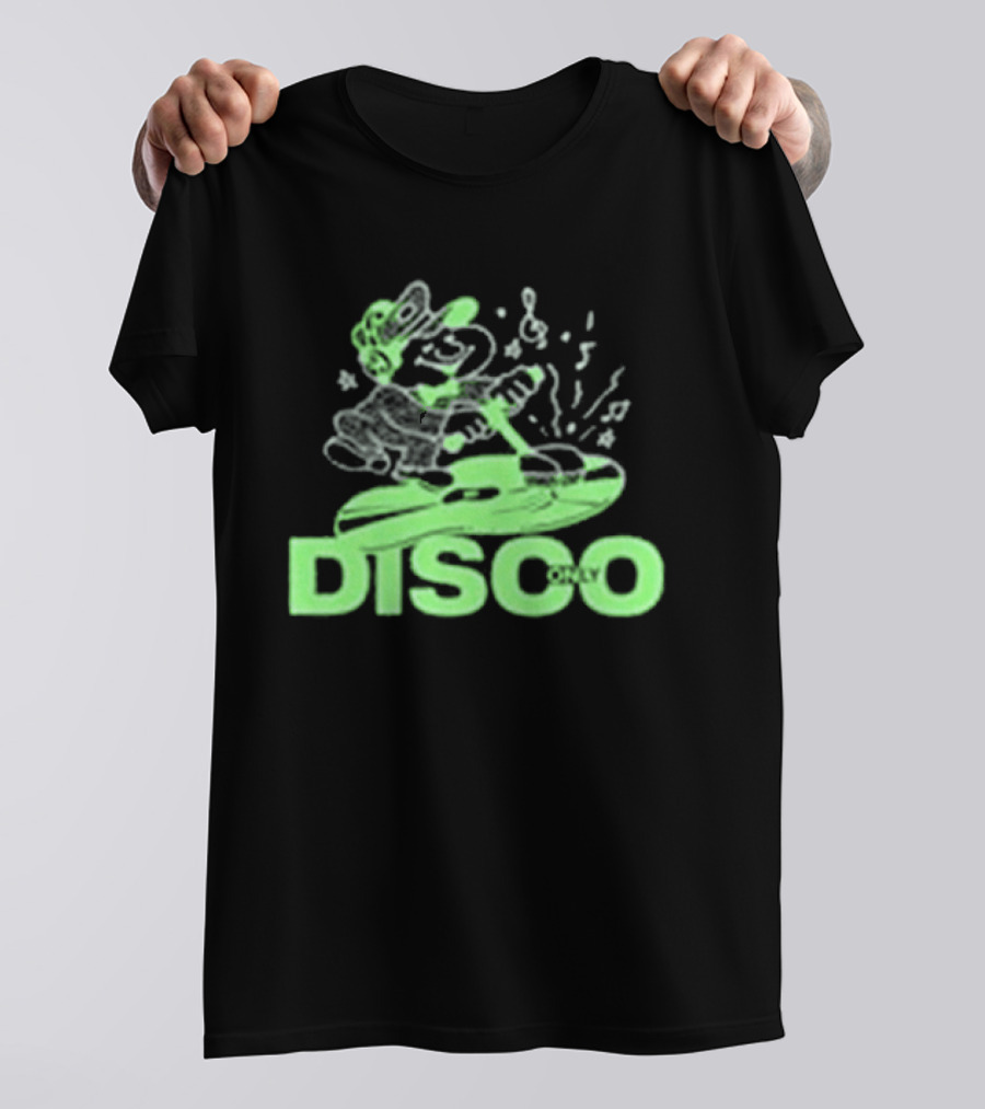 Disco Only Groove Maintenance Retro Character Dance Vibes T-Shirt