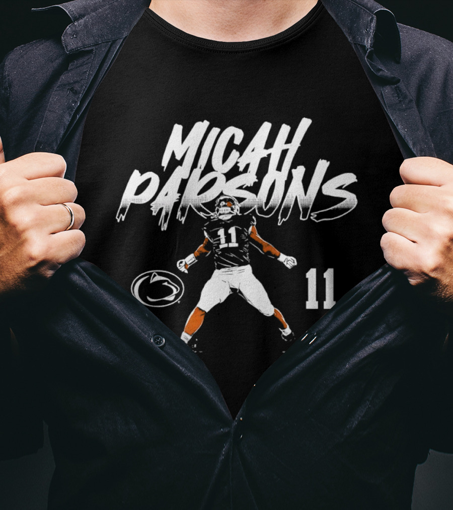 Micah Parsons 11 Penn State Nittany Lions Football 2026 T-Shirt