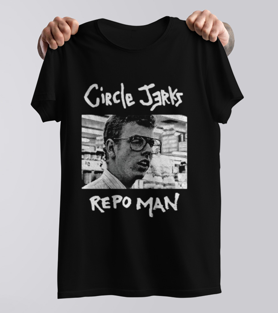 Circle Jerks Punk Rock Band Repo Man T-Shirt