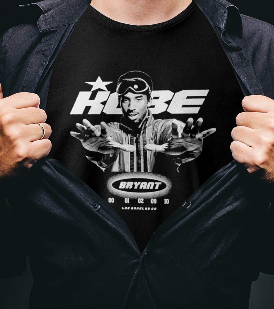 Kobe Bryant Legend Los Angeles CA Basketball 00 01 02 09 10 T-Shirt