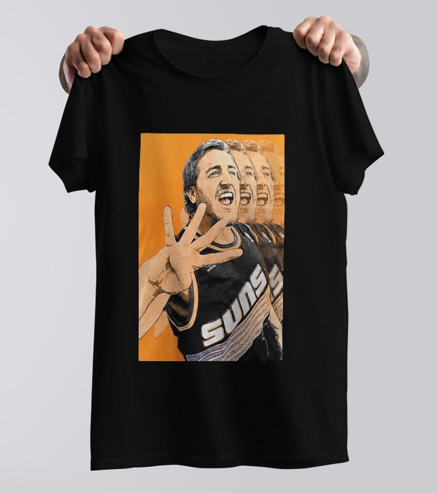 Phoenix Basketball Suns In 4 Fan Celebration T-Shirt