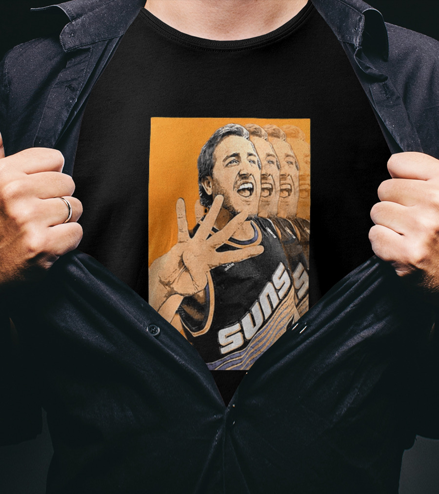Phoenix Basketball Suns In 4 Fan Celebration T-Shirt