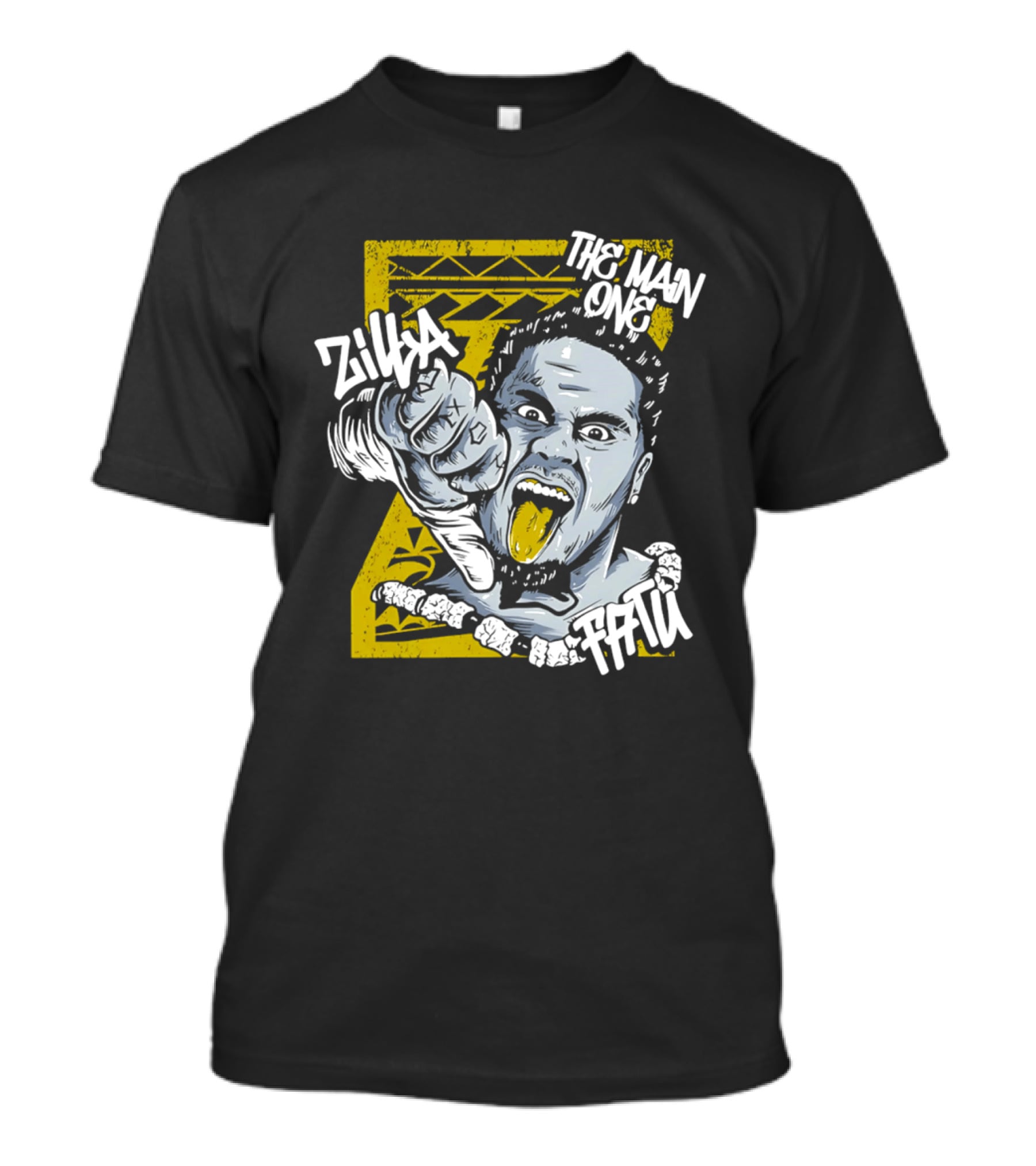 Zilla The Man One Fatu Samoan Spike T-Shirt
