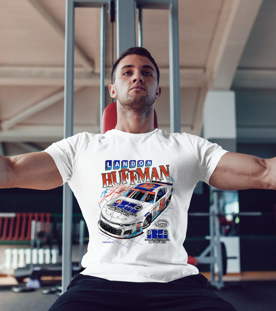Landon Huffman 2026 Cars Tour Fully Charged Racing T-Shirt