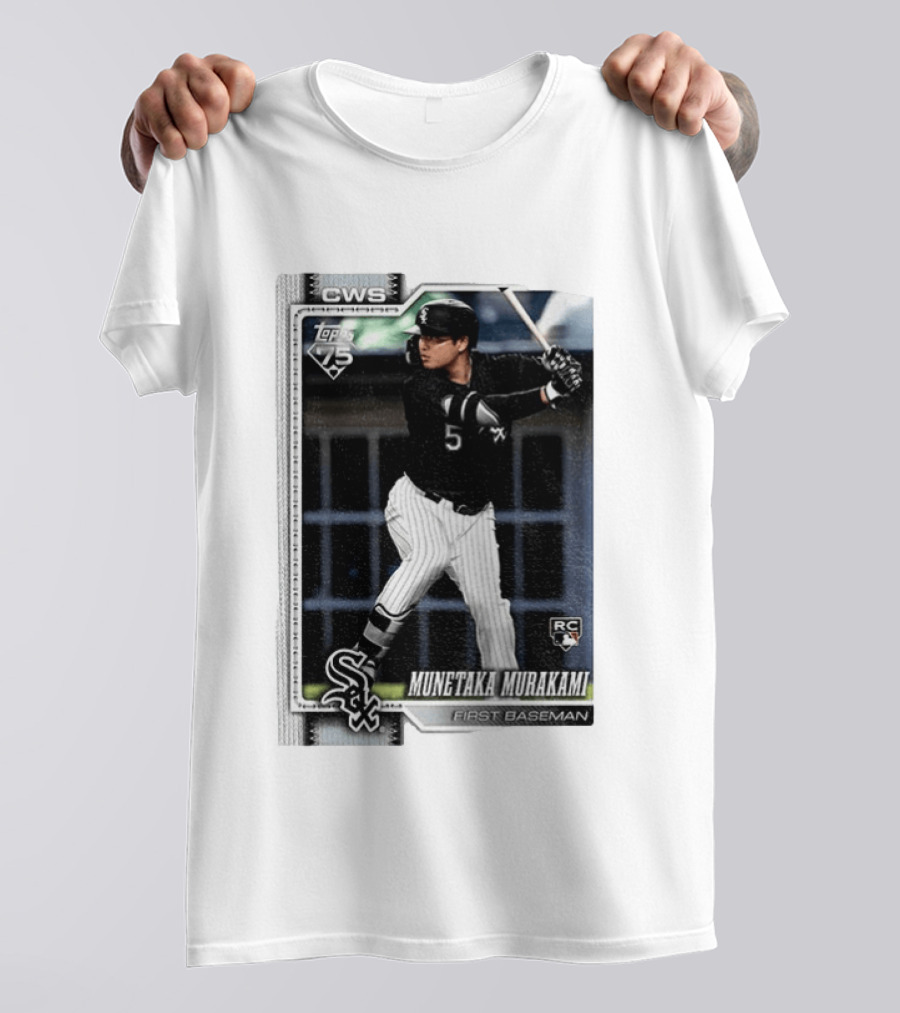 2026 Topps Series 2 Baseball Rookie Card Munetaka Murakami #503 RC First Baseman CWS T-Shirt