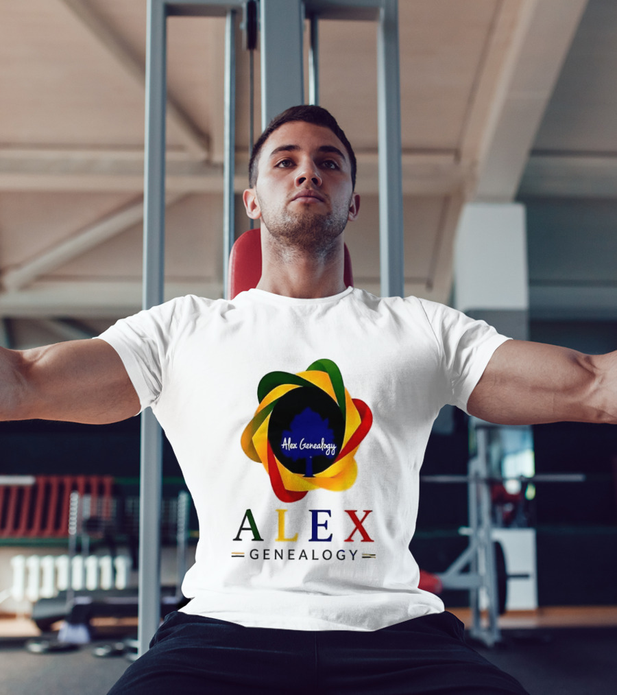 Alex Genealogy Trust Census Records More Than People Colorful Tree T-Shirt