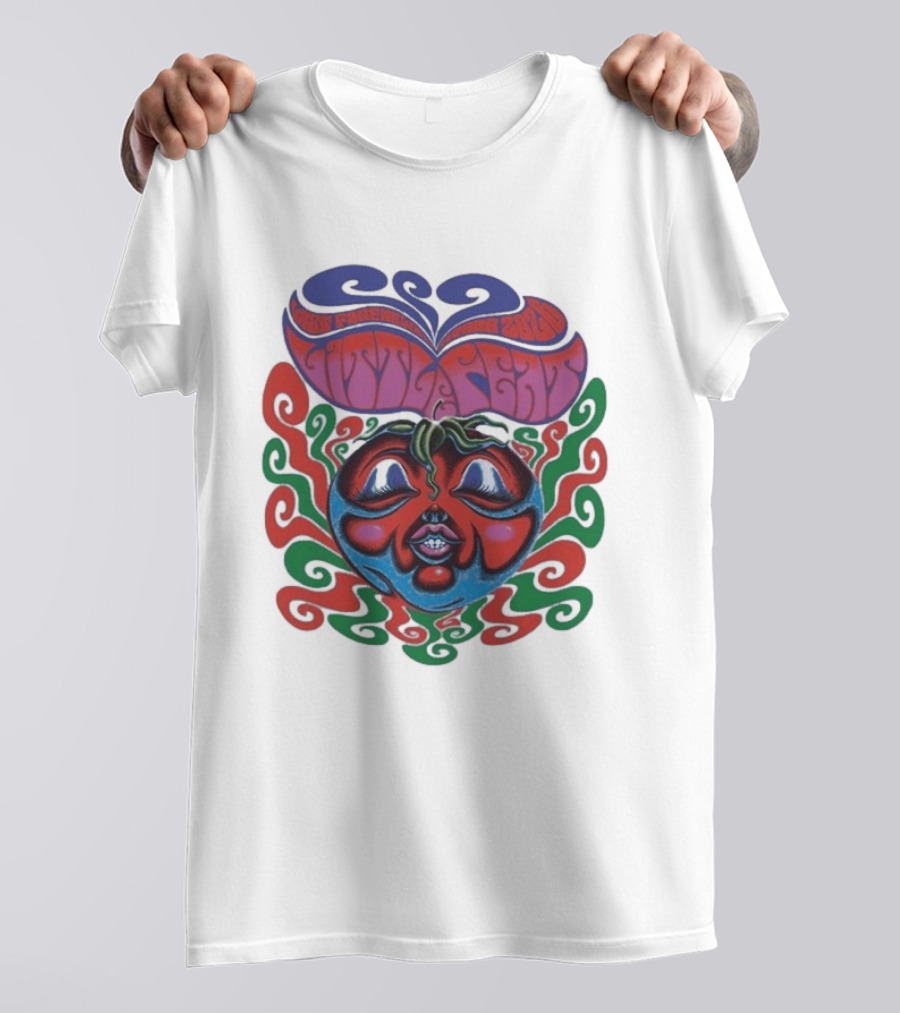 Little Feat Crystal Blue Tie Dye 2020 Cabbage Tomato T-Shirt