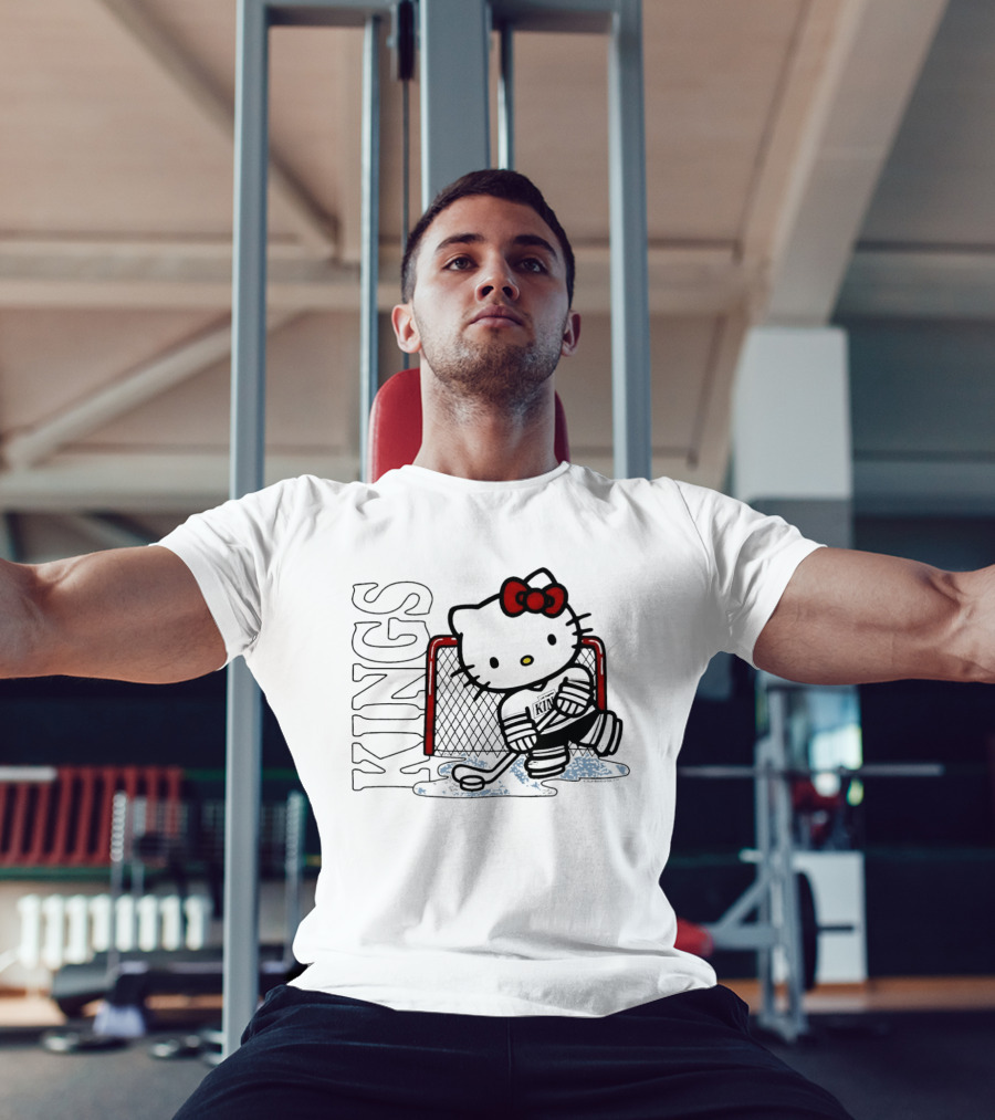 Hello Kitty Los Angeles Kings NHL 2026 Kings Hockey T-Shirt
