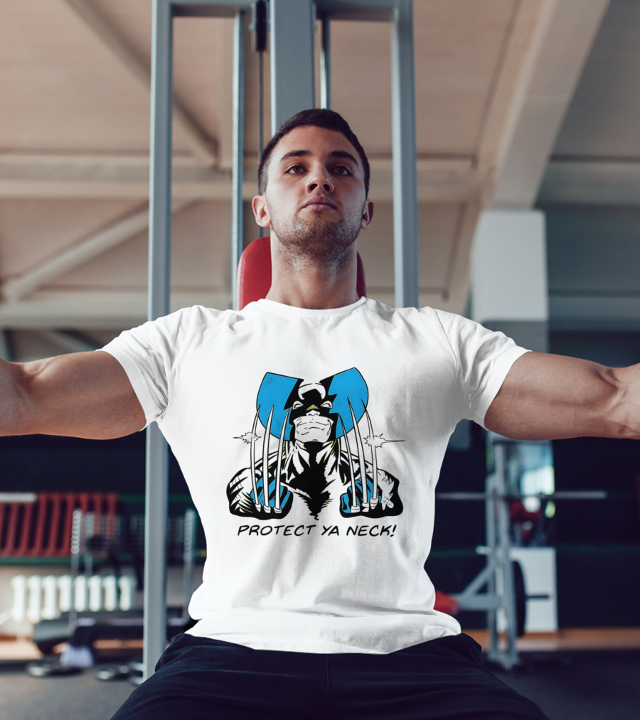 Wolverine Protect Ya Neck Iconic Marvel Comic T-Shirt