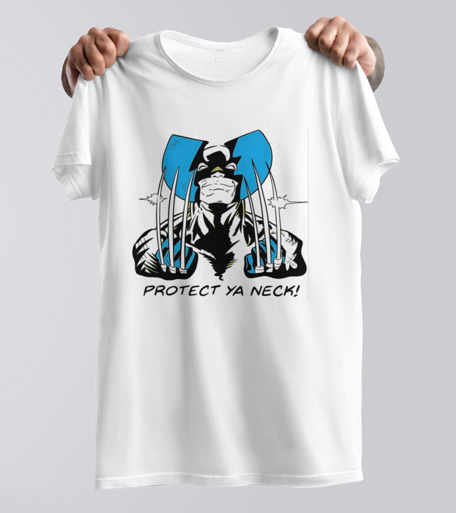 Wolverine Protect Ya Neck Iconic Marvel Comic T-Shirt