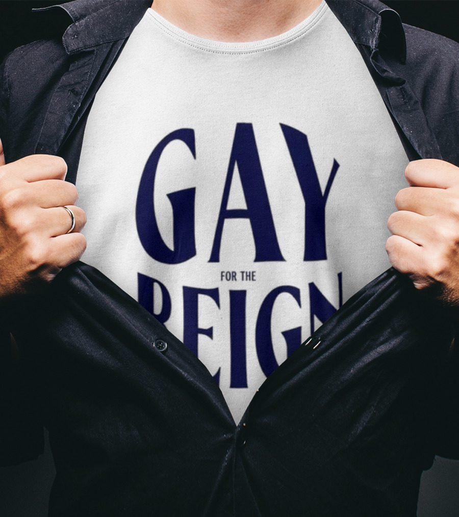 Reign FC Wildfang Pride Gay For The Reign T-Shirt