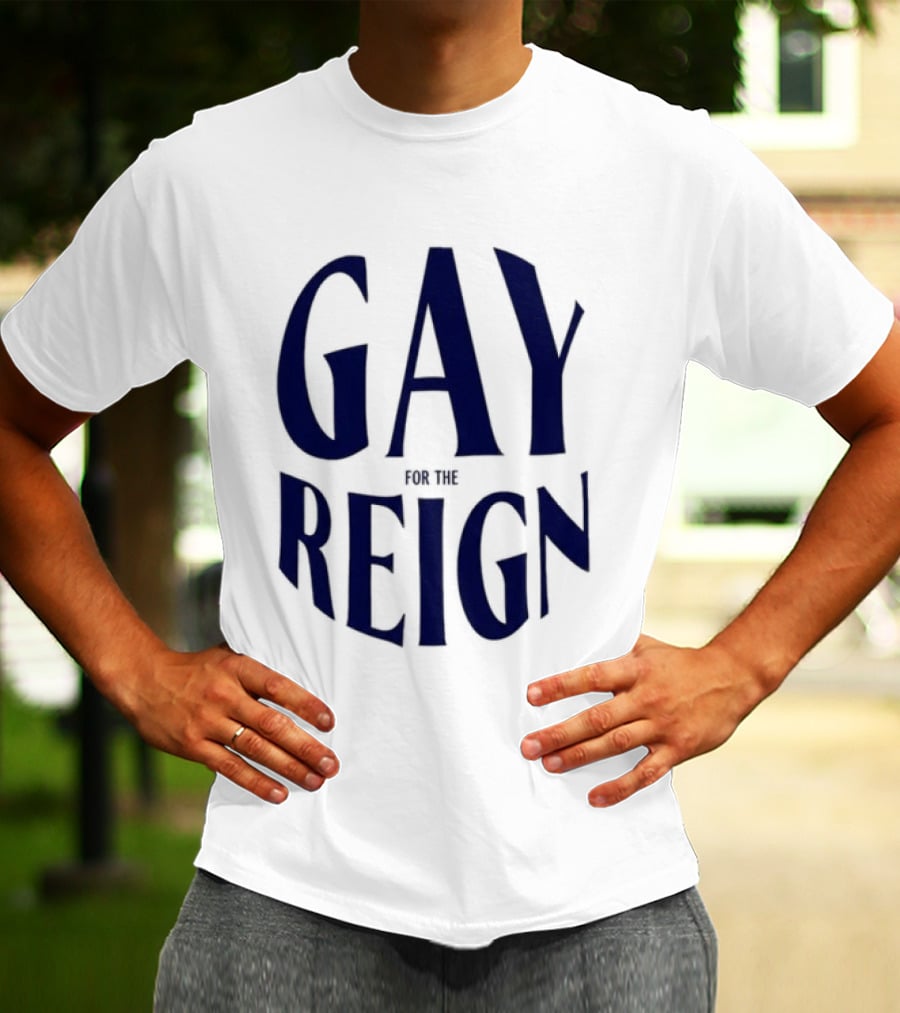 Reign FC Wildfang Pride Gay For The Reign T-Shirt