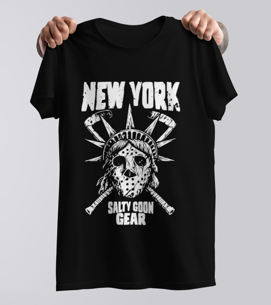 New York Salty Goon Gear Hockey T-Shirt