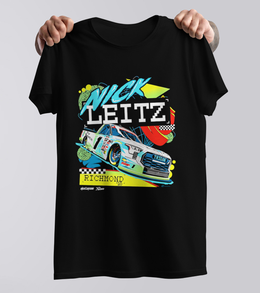 Nick Leitz Richmond NC Tricon Truck Series 2026 Racing T-Shirt