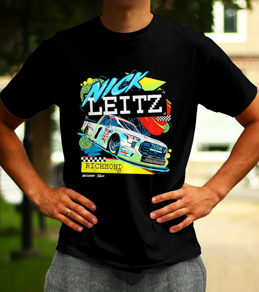 Nick Leitz Richmond NC Tricon Truck Series 2026 Racing T-Shirt