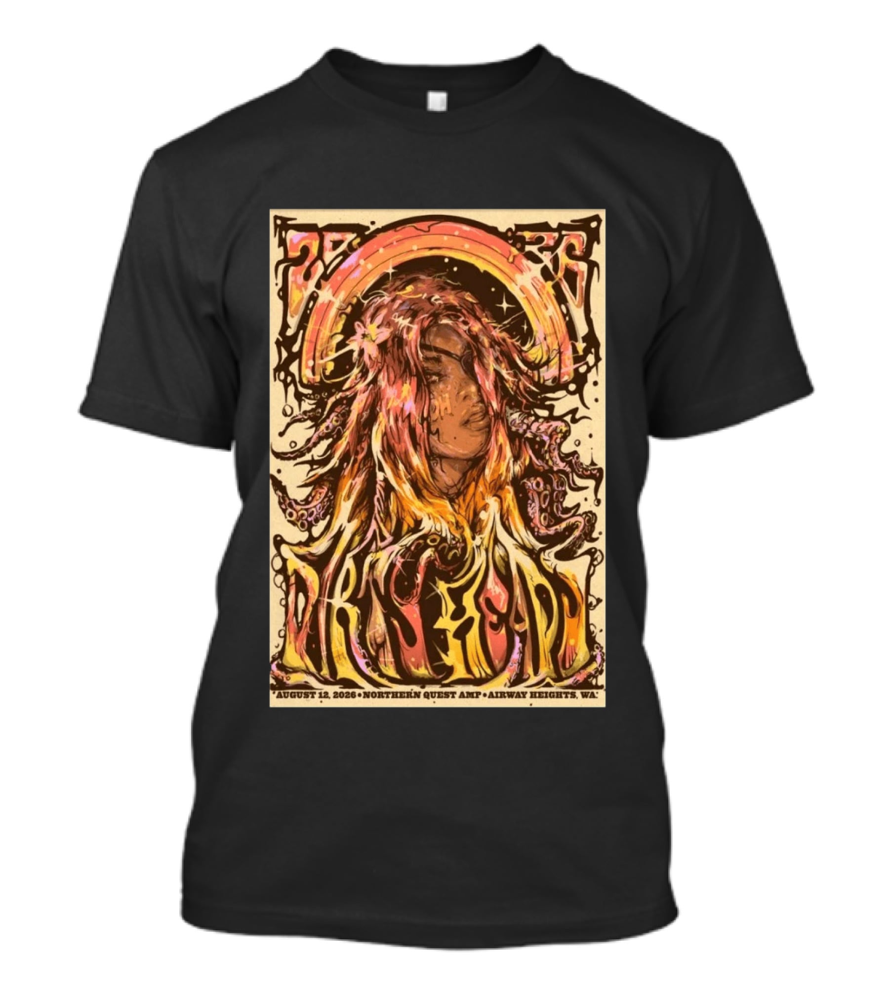 Dirty Heads August 12 2026 Northern Quest Amp Airway Heights WA Tour T-Shirt