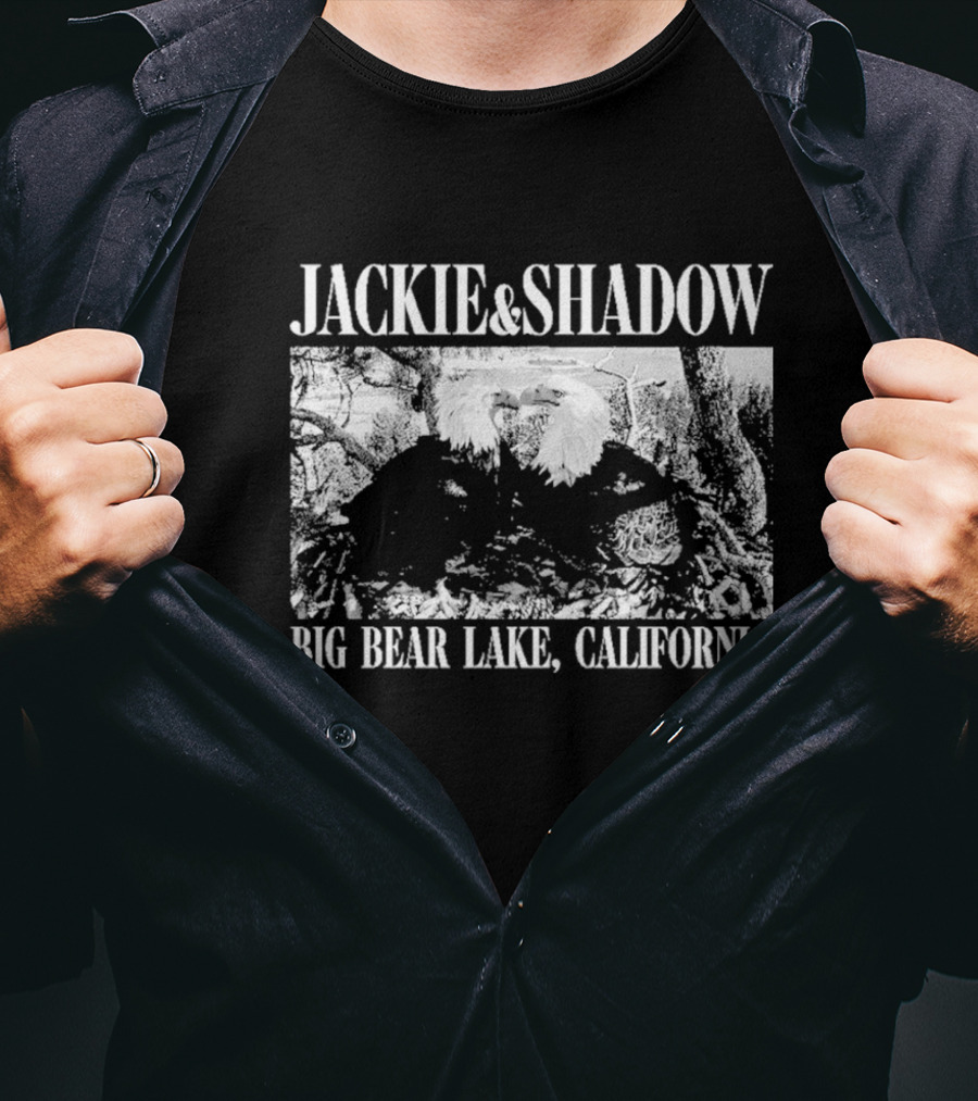 Jackie And Shadow Big Bear Lake California Eagle T-Shirt