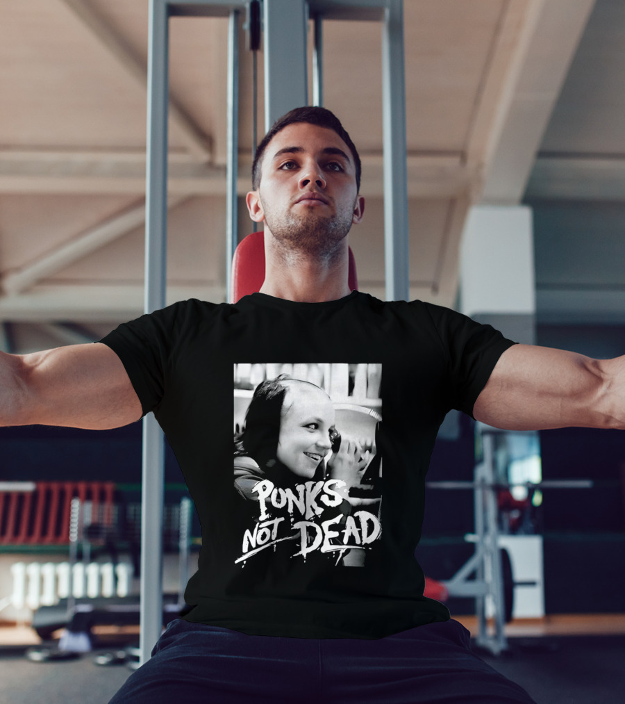 Punks Not Dead Britney Spears Iconic Shaved Look T-Shirt