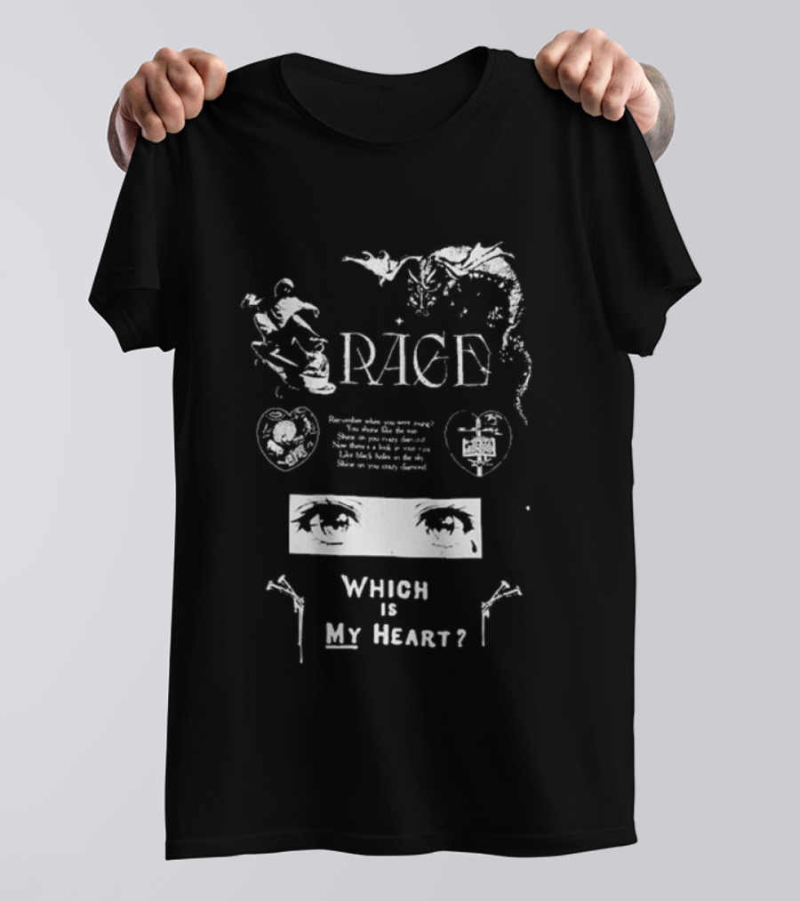 Rage Which Is My Heart Grunge Is Dead But I'm Not Dead Yet T-Shirt