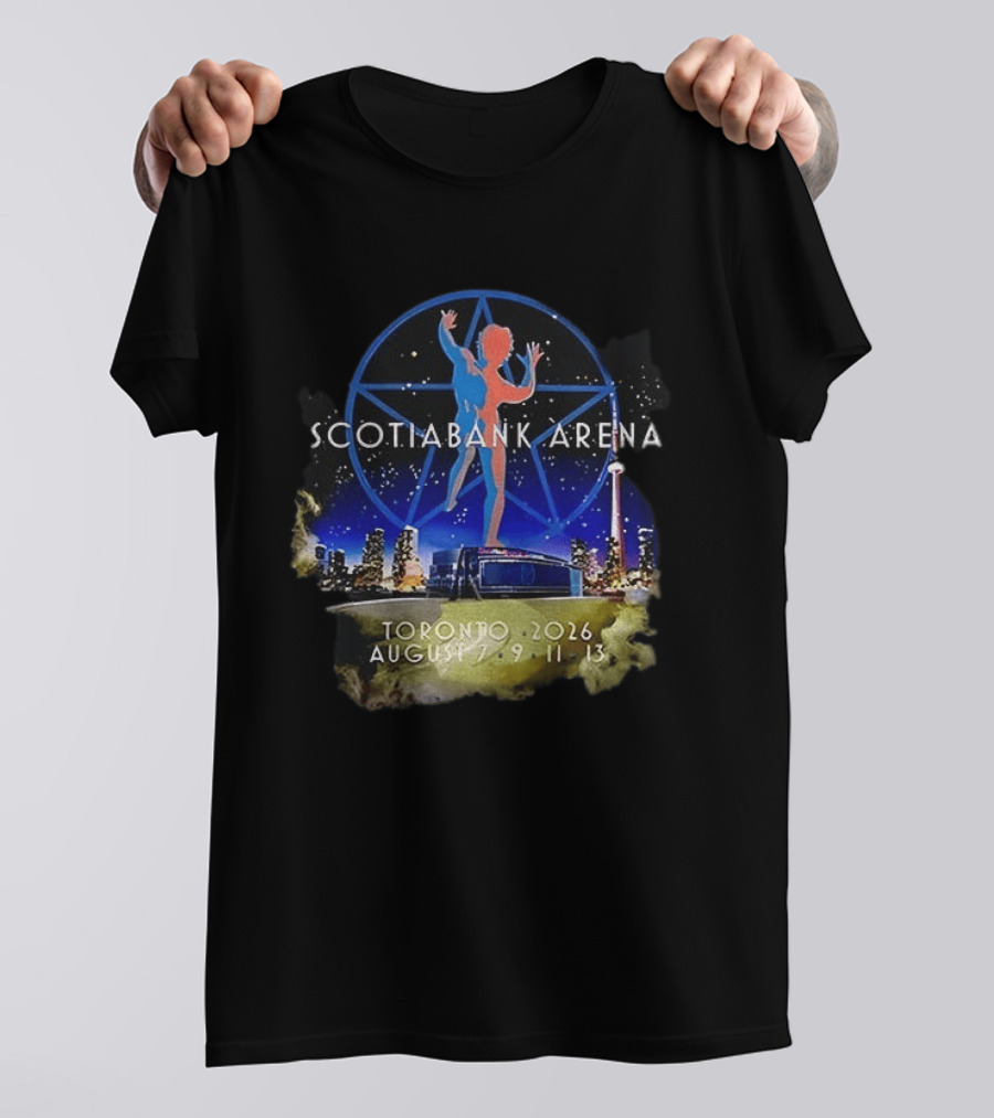 Toronto Scotiabank Arena Rush Event August 7 9 11 13 2026 Canada T-Shirt