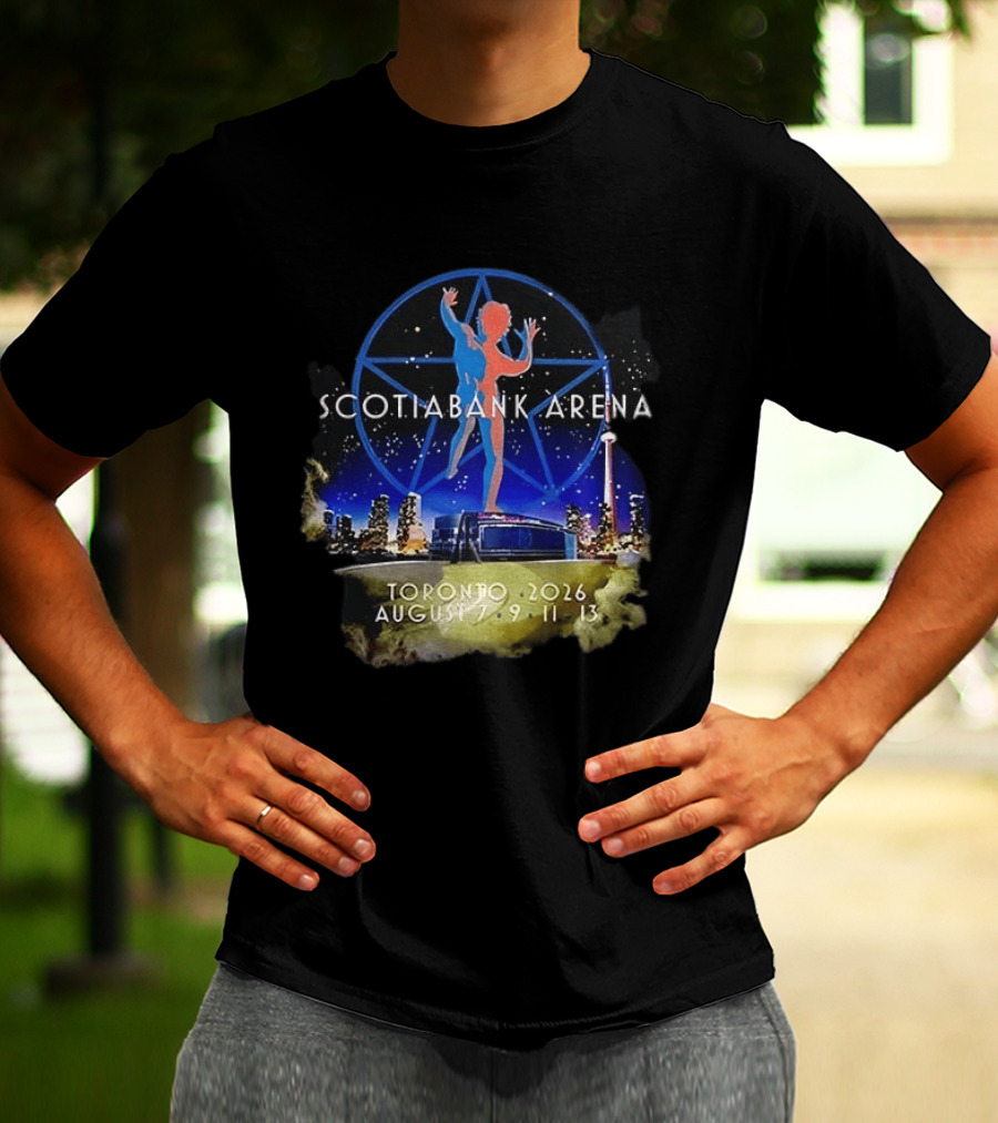 Toronto Scotiabank Arena Rush Event August 7 9 11 13 2026 Canada T-Shirt