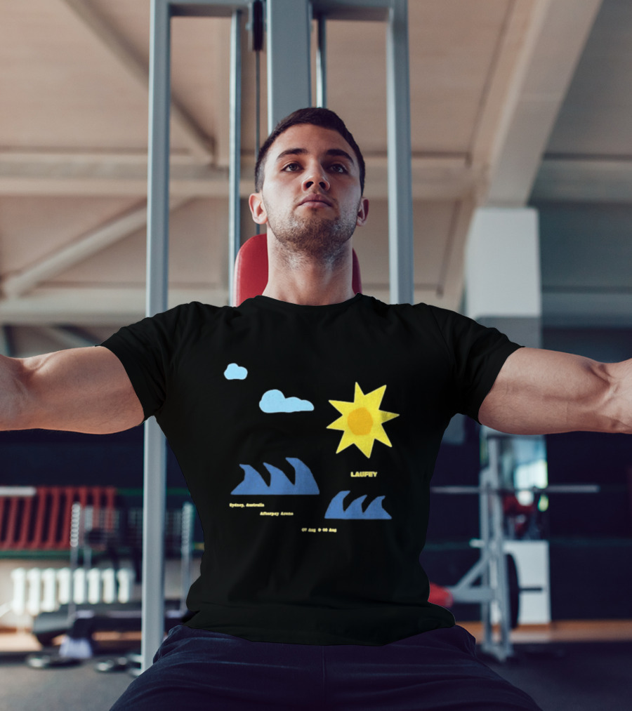 Sydney Australia Opera House Laufey Event Sun & Clouds T-Shirt