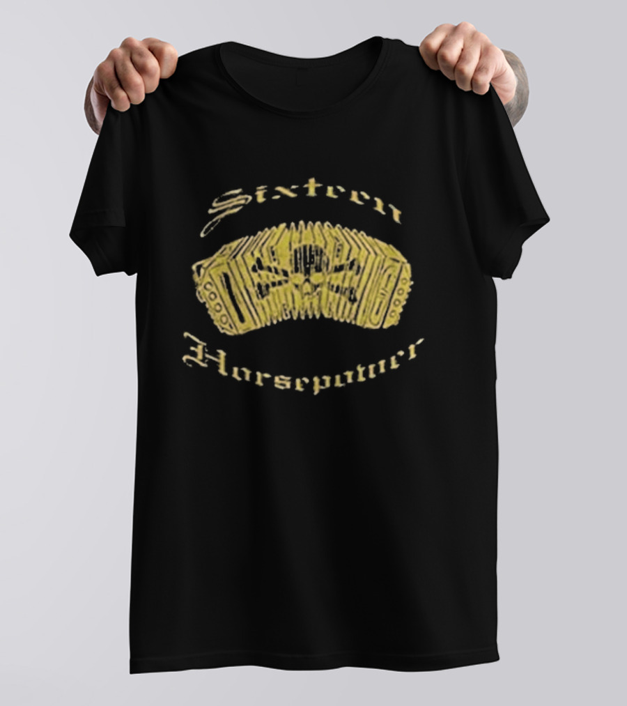 Sixteen Horsepower Yellow Accordion T-Shirt