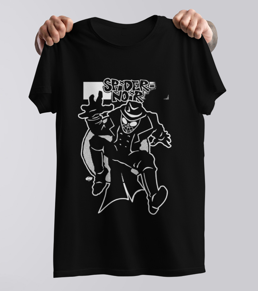 Spider Noir Spider Man Noir Comic Style Hero T-Shirt