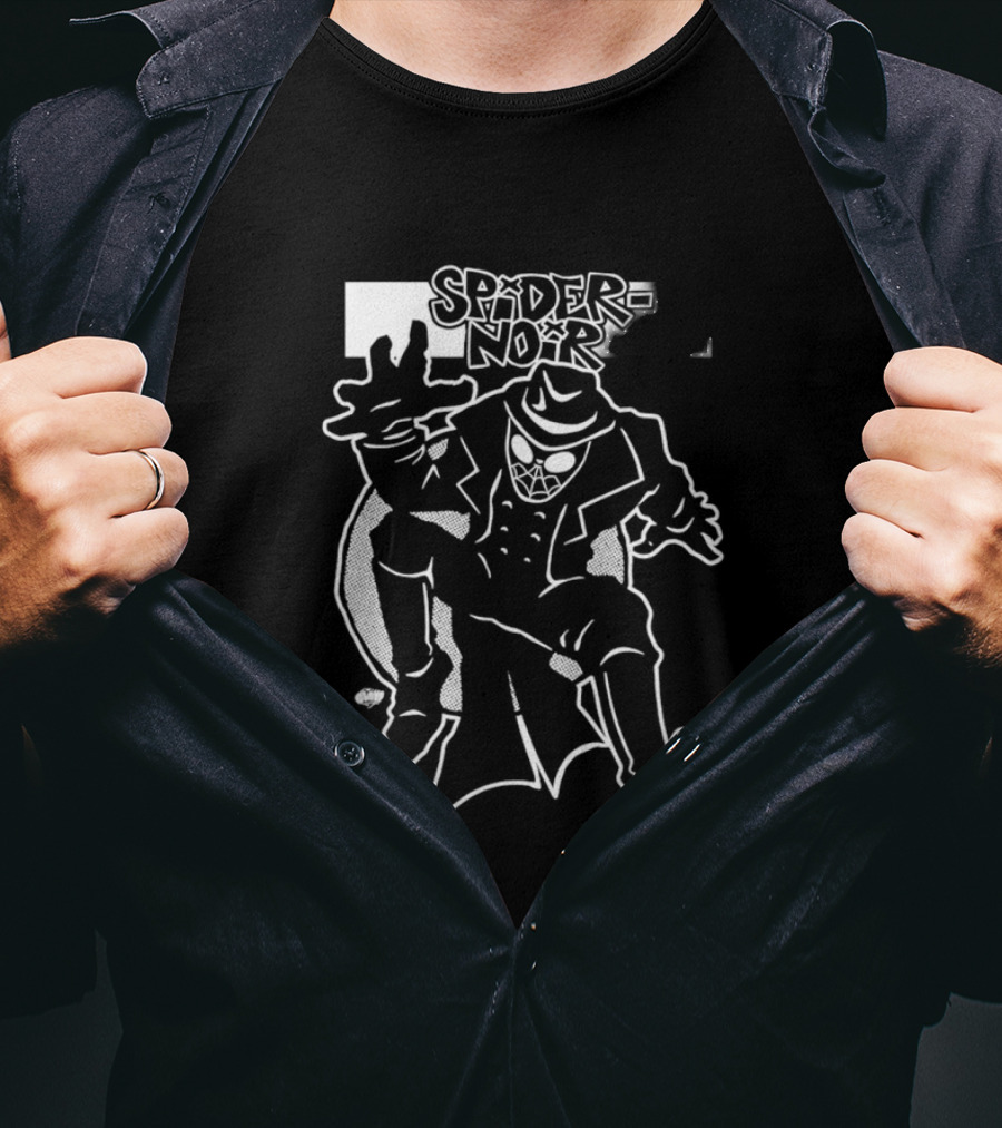 Spider Noir Spider Man Noir Comic Style Hero T-Shirt