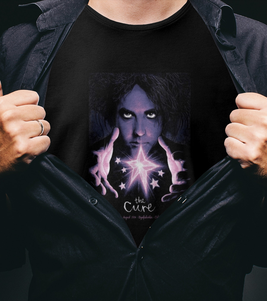 The Cure 12 August 2026 Oslo Enchanting Starry Night T-Shirt